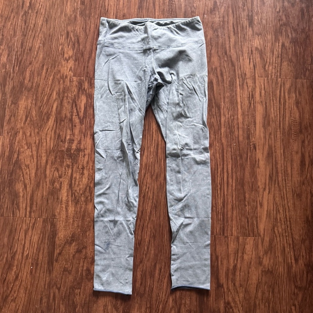 TNA Aritzia Blue Gray Leggings